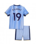 Tottenham Hotspur Dominic Solanke #19 Venkovní dres pro děti 2024-25 Krátký Rukáv (+ trenýrky)